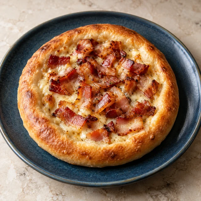 Imagem ilustrativa da esfiha de bacon