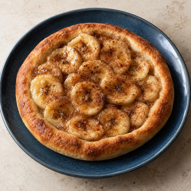 Imagem ilustrativa da esfiha de banana com canela